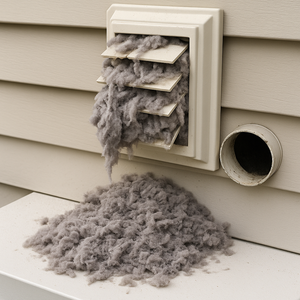 Safety-focused duct cleaning showing proper equipment and procedures